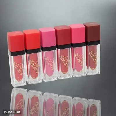 LIPSTICK PRO 6 SHADE LONG LASING VALVET MATTE LIQUID LIPSTICK