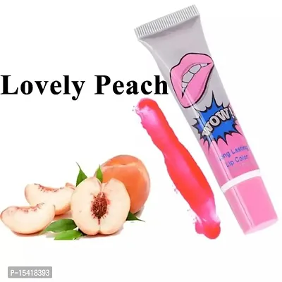 VBA 6 Colors set Tattoo Color Peel Off Mask Tint Long Lasting Waterproof Lipstick (Rose Pink, Watermelon, Sexy Red, Lovely Peach, Cherry Red, Sweet Orange, 15 g)-thumb3