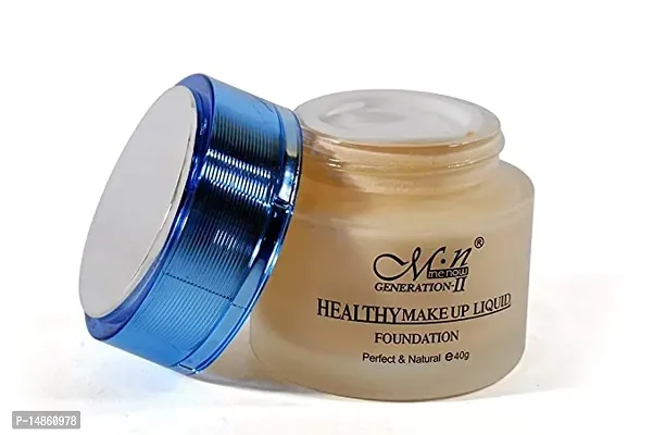 Mn Menow Healthy Makeup Liquid Foundation, B Perfect And Natural Goes On Sheer Control Oil For All Skin Use-thumb0