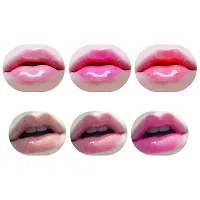 Jelly Flower Color Changing Lipstick Temperature Change Moisturizer flower Magic Color Change Lip Gloss (RED FLOWER)-thumb2