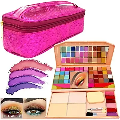 ADS Color Series Makeup Kit 48 Eyeshadow Powder Blusher Lip Color