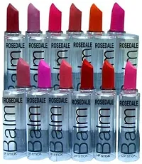 VBA Matte Lipstick Combo Balm Set of 12 Multicolour-thumb1