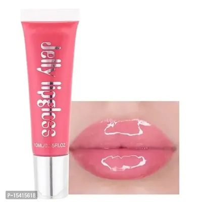 VBA Plumping Lip Gloss Moisturizer Lips Plumper Glitter Lipgloss Liquid Lipstick (CHERRY BLOSSOM)-thumb0