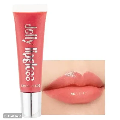 VBA Plumping Lip Gloss Moisturizer Lips Plumper Glitter Lipgloss Liquid Lipstick (HONEY POMELO)