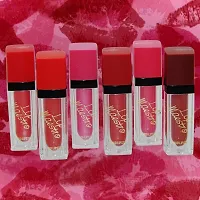 LIPSTICK PRO 6 SHADE LONG LASING VALVET MATTE LIQUID LIPSTICK-thumb2