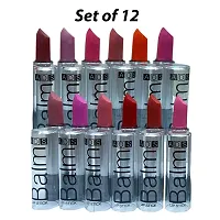 SWIPA A.D.S Combo Balm Matte Lipstick Set of 12(Multicolour 3.5gm)-thumb1