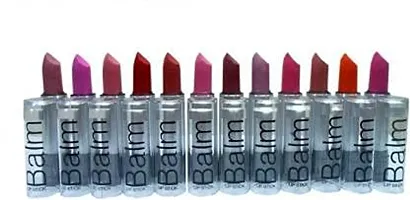 VBA Matte Lipstick Combo Balm Set of 12 Multicolour-thumb2