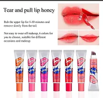 VBA Peel Off Long Lasting Lip Tint, Lip Stain and Lip Gloss (Pack of 3) Matte Finish - Cherry Red, Sexy Red, Watermelon-thumb4