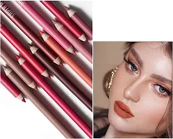 Lip Liner Set of 12 Colors Matte Professional Long Lasting Waterproof Lip Liner Pencil For All Skin-thumb3