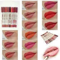 VBA Combo Balm Matte Lipstick With True Lips Orange and Pink Lip Liners - Pack of 12-thumb3