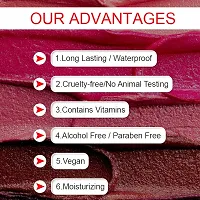 LIPSTICK PRO 6 SHADE LONG LASING VALVET MATTE LIQUID LIPSTICK-thumb4