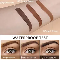 Eyebrow Powder  Hair Root Touch Up Eyebrow Stamp Kit (3.GRAY BLACK)-thumb4