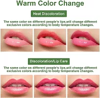 VBA Color Change Lipstick Lip Blam, Long Lasting Magic Temperature Nutritious Lips Makeup Aloe Vera Lip Gloss Set Aloe Vera Lipstick, Matte Finish (Pack of 2)-thumb2