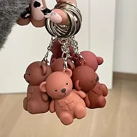 2 in 1 Key Chain Bear Mist Matte Velvet Lipstick Waterproof Long Lasting Lip Gloss Cute Bear Makeup Plumping Non-Stick Cup Moisturizing-thumb4