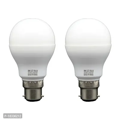 9 Watt LED Bulb (Cool Day White) - Pack of 2