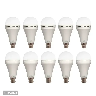 12 watt Rechargeable Emergency Inverter LED Bulb Pack of 10-thumb0