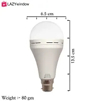 12 watt Rechargeable Emergency Inverter LED Bulb Pack of 10-thumb3