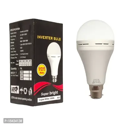 12 watt Rechargeable Emergency Inverter LED Bulb Pack of 10-thumb3