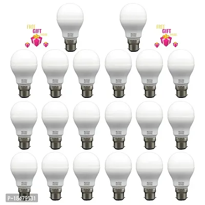 9 Watt LED Bulb (Cool Day White) - Pack of 20+Surprise Gift-thumb0