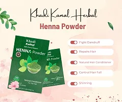 Khadi Kamal Herbal Henna Powder for Man and Women for Hair Growth And Shinning, 100% Natural 150g By LAZYwindow-thumb2