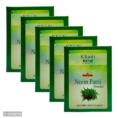 Khadi Kamal Herbal 100% Pure Natural  Organic Neem Patti Powder For Man And Women Hair Growth 100g By LAZYwindow