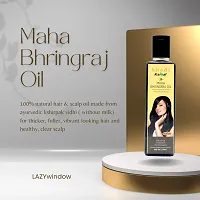Khadi Kamal Herbal 100% Pure Natural  Organic Maha Bhringraj Oil For Men And Women For Hair 210ml by LAZYwindow-thumb2