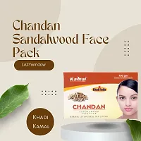 Khadi Kamal Herbal 100% Pure Natural  Organic Chandan Face Pack For Men And Women 100gm by LAZYwindow-thumb2