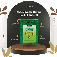 Khadi Kamal Herbal Mehndi + BH+ Brown Hair Color For Man and Women, 100% Natural By LAZYwindow-thumb2