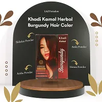 Khadi Kamal Herbal BH+ Brown + BH+ Burgundy + Henna Powder Hair Color  Hair Care for Man and Women, 100% Natural By LAZYwindow-thumb3