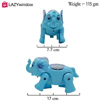 LAZYwindow Premium High Quality Clever Elephent Battery Operated Walking Elephant Funny With Light  Sound Kids-thumb4