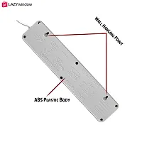 LAZYwindow Premium High Quality Extension Board 7+7 with 230cm Wire Length 3 Pin-thumb3