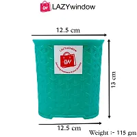 LAZYwindow Plastic Compartment Utensils Holder / Desk Organiser for Multipurpose Combo Pack (Multicolor)-thumb4