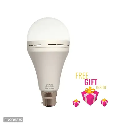 LAZYwindow 12 watt Rechargeable Emergency Inverter LED Bulb +Surprise Gift-thumb0