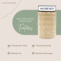 LAZYwindow 100% Pure Natural  Organic Multani Mitti Face Pack For Men And Women 500gm-thumb3