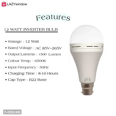 White Invertor Led Bulb, Combo-thumb2