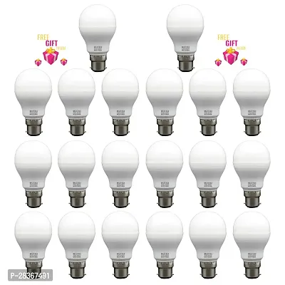 LAZYwindow 9 Watt LED Bulb (Cool Day White) - Pack of 20+Surprise Gift-thumb0