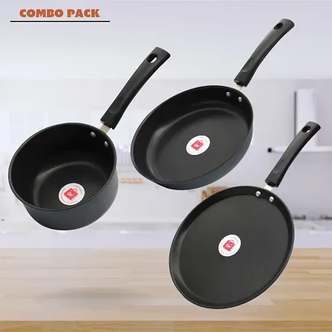 Modern Cast Iron Cookware Utensil, Combo