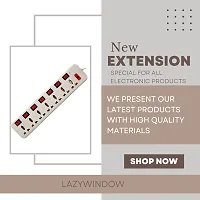 LAZYwindow Premium High Quality Extension Board 7+7 with 230cm Wire Length 3 Pin-thumb1