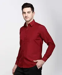 Stylish Cotton Blend Casual Shirt for Men-thumb1