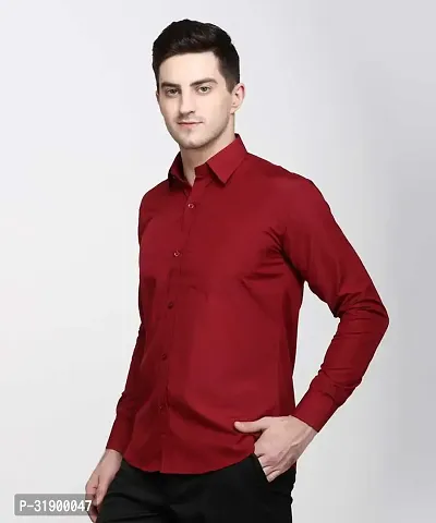 Stylish Cotton Blend Casual Shirt for Men-thumb2