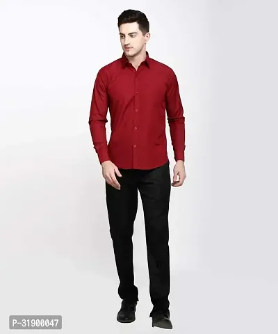 Stylish Cotton Blend Casual Shirt for Men-thumb3