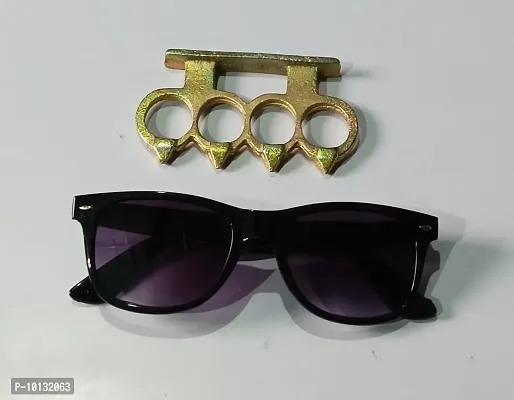 Classy Solid Sunglasses-thumb0