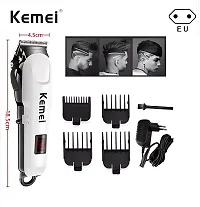 Kemei KM-809A Professional Design Perfect Shaver Hair Clipper and Trimm Trimmer 80 min Runtime 4 Length Settings  (Multicolor)-thumb4