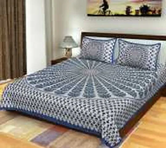 Cotton printed Double Bedsheets