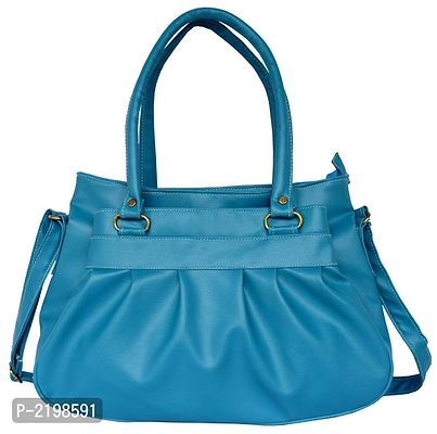 Blue Solid Trendy Shoulder Bag