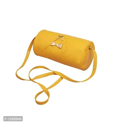 ALL DAY 365 Women Latest Sling Bag Strap Shoulder Sling Bag Mobile Card Holder Purse (Yellow)-thumb0