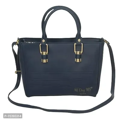 ALL DAY 365 Stylish Women Sling Bag - Regular Size PU Travel Detachable Sling Bags/Office Sling Bag For Women (Blue)