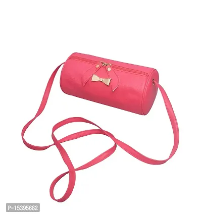 ALL DAY 365 Women Latest Sling Bag Strap Shoulder Sling Bag Mobile Card Holder Purse (Pink)