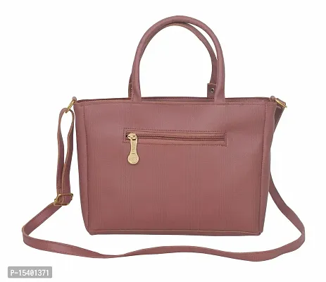 ALL DAY 365 Stylish Women Sling Bag - Regular Size PU Travel Detachable Sling Bags/Office Sling Bag For Women (Pink)-thumb2