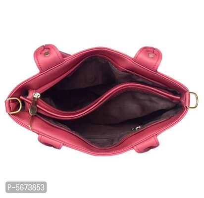 Women Leatherette Hand-held Bag-thumb4